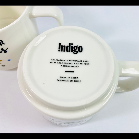 Indigo ~ “Life Is Better in pyjamas” ~ Set of 2 Mugs - Picture 8 of 8